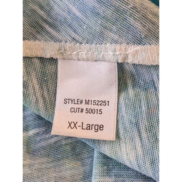 Leoma Lovegrove Hummingbird Art Top Womens XXL Colorful Atsy Blue - Picture 9 of 9